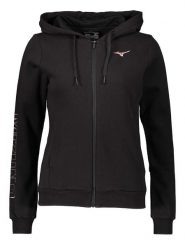 Mizuno Bluza "Mizuno" w kolorze czarnym rozmiar: L. Czarne bluzy damskie Mizuno, l, bez wzorów, bez kaptura. Za 163.95 zł.