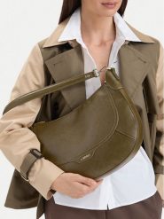 Lasocki Torebka CEO-LSK-L-002-10 Khaki. Brązowe torebki klasyczne damskie Lasocki, ze skóry, bez dodatków. Za 179.99 zł.