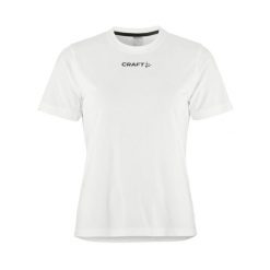 Koszulka damska Craft Squad Go Function. Białe koszulki damskie Craft, l, bez wzorów, bez kołnierzyka, bez ramiączek. Za 140.00 zł.