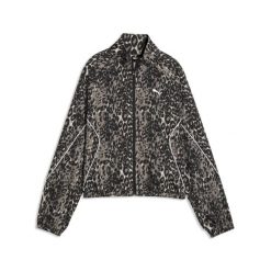 Damska luźna bluza dresowa z zamkiem PUMA Sport Animal Printed PUMA. Szare bluzy damskie Puma, na jesień, xs, bez wzorów, z dresówki, bez kaptura. Za 279.00 zł.