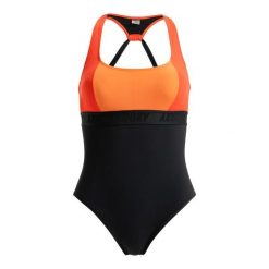 Jednoczęściowy strój kąpielowy dla Kobiety ROXY ACTIVE COLORBLK. Czarne stroje jednoczęściowe Roxy, bez wzorów, z elastanu. Za 319.99 zł.