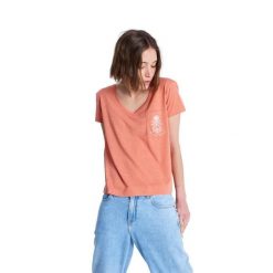 Koszulka z krótkim rękawem dla Kobiety LAGUNA GREEN Różowy. Czerwone koszulki sportowe damskie Roxy, m, bez wzorów, z poliesteru, bez ramiączek. Za 109.99 zł.