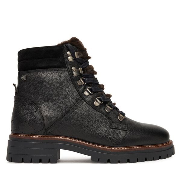 Trapery Barbour. Czarne trapery damskie Barbour, bez zapięcia. Za 559.99 zł.