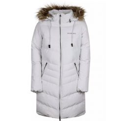Płaszcz zimowy damski Fundango Puppis Padded. Białe płaszcze damskie FUNDANGO, na zimę, m, bez wzorów, bez kaptura. Za 459.90 zł.