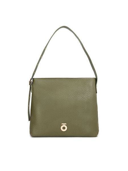 Nobo Torebka BAGU010-K009 Khaki. Brązowe torebki klasyczne damskie Nobo, ze skóry, bez dodatków. Za 129.99 zł.