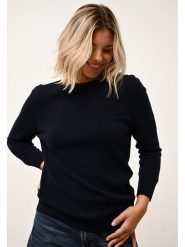 Just Cashmere Kaszmirowy sweter "Janice" w kolorze granatowym rozmiar: XXL. Niebieskie swetry klasyczne damskie Just Cashmere, xxl, z kaszmiru, bez kołnierzyka. Za 389.08 zł.