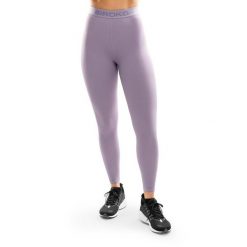Damskie legginsy do biegania Fitness Siroko Glory. Fioletowe legginsy damskie SIROKO, bez wzorów, z materiału. W wyprzedaży za 168.00 zł.