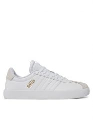 Adidas Sneakersy VL Court 3.0 Low Skateboarding ID8795 Biały. Białe obuwie sportowe damskie Adidas, ze skóry, bez zapięcia. Za 219.99 zł.