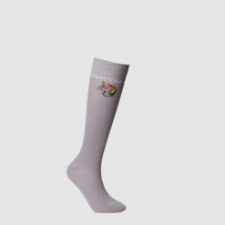 Skarpety jeździeckie Kentucky Licorne (x3). Fioletowe skarpetki damskie KENTUCKY HORSEWEAR, bez wzorów, ze skóry. Za 238.50 zł.