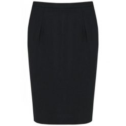 Damska prosta spódnica Kariban Premium. Czarne spódnice damskie KARIBAN, na co dzień, bez wzorów, eleganckie. W wyprzedaży za 269.50 zł.