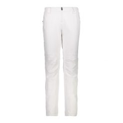 Spodnie narciarskie damskie CMP 3W05376. Białe spodnie sportowe damskie CMP, na zimę, xs, bez wzorów, narciarskie. Za 529.99 zł.