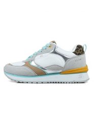 GAP Sneakersy "Wonder Spirit City" w kolorze szaro-białym rozmiar: 39. Białe obuwie sportowe damskie GAP, bez zapięcia. Za 148.96 zł.