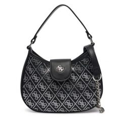 Torebka Guess. Czarne torebki klasyczne damskie Guess, bez dodatków. Za 294.99 zł.