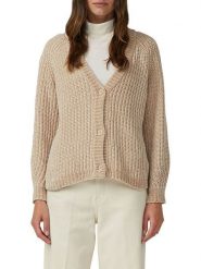 S.Oliver Kardigan w kolorze jasnobrązowym rozmiar: 36. Brązowe kardigany damskie S.Oliver, s, bez wzorów. Za 104.99 zł.