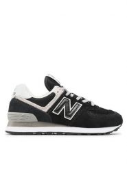 New Balance Sneakersy WL574EVB Czarny. Czarne obuwie sportowe damskie New Balance, ze skóry, bez zapięcia. Za 499.00 zł.