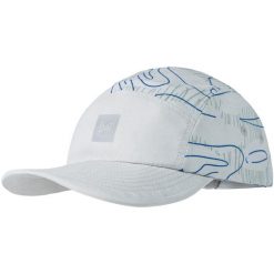 Czapka z daszkiem BUFF 5 PANEL GO CAP YOUTH SUBER BIRCH. Szare czapki z daszkiem damskie Buff, na lato, bez wzorów, z elastanu. Za 109.90 zł.