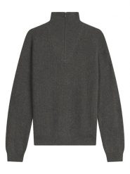 AUTHENTIC CASHMERE Kaszmirowy sweter w kolorze antracytowym rozmiar: M. Czarne swetry klasyczne damskie AUTHENTIC CASHMERE, m, z kaszmiru, bez kołnierzyka. Za 500.99 zł.
