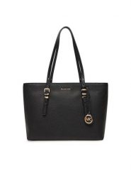 MICHAEL Michael Kors Torebka Quinn 30T5GQNT2L Czarny. Czarne torebki klasyczne damskie MICHAEL Michael Kors, ze skóry, bez dodatków. Za 849.99 zł.