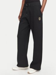 Beverly Hills Polo Club Spodnie dresowe L6606B-HR Czarny Regular Fit. Czarne spodnie dresowe damskie Beverly Hills Polo Club, l, bez wzorów, z bawełny. Za 279.99 zł.
