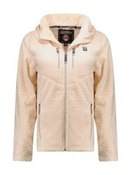 Canadian Peak Kurtka polarowa "Urenaeak" w kolorze beżowym rozmiar: XL. Brązowe kurtki damskie Canadian Peak, xl, bez wzorów, z materiału, bez kaptura. Za 152.45 zł.