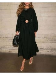 Milan Kiss Sukienka w kolorze czarnym rozmiar: S. Czarne sukienki damskie Milan Kiss, bez wzorów, bez ramiączek. Za 130.99 zł.