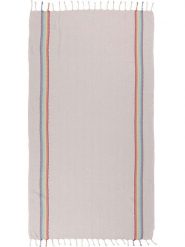 Samimi Chusta hammam w kolorze beżowym ze wzorem - 180 x 100 cm rozmiar: onesize. Brązowe chusty damskie Samimi, bez wzorów, z bawełny. Za 69.99 zł.