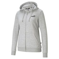Bluza sportowa damska Puma B23605. Czarne bluzy damskie Puma, m, bez wzorów, z kapturem. Za 311.43 zł.