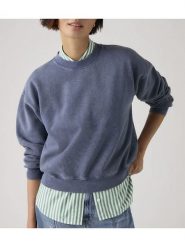 Levi's Bluza w kolorze błękitnym rozmiar: M. Niebieskie bluzy damskie Levi's, m, bez wzorów, bez kaptura. Za 179.95 zł.