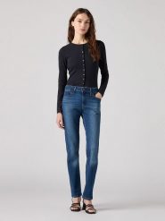 Levi´s Dżinsy "Stealing The Show" - Slim fit - w kolorze granatowym rozmiar: W28/L34. Niebieskie jeansy damskie . Za 166.88 zł.