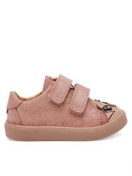 Mrugała Sneakersy Kitty 3180/5-44 Różowy. Czerwone buty sportowe dziewczęce Mrugała, bez wzorów, ze skóry, bez zapięcia. Za 249.99 zł.