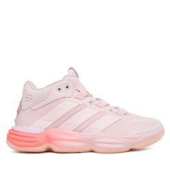 Buty halowe adidas. Czerwone obuwie sportowe casual damskie Adidas. Za 479.99 zł.