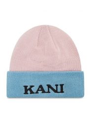 Karl Kani Czapka Retro Block Beanie 7020114 Różowy. Czerwone czapki damskie Karl Kani, na zimę, bez wzorów, z materiału. Za 89.99 zł.