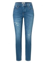 MAC Dżinsy "California" - Slim fit - w kolorze niebieskim rozmiar: 38. Niebieskie jeansy damskie MAC. Za 342.60 zł.