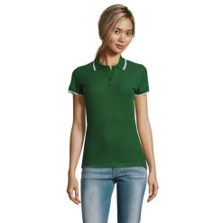 Koszulka Polo Treningowa Dla Kobiet. Zielone koszulki sportowe damskie SOL'S, s, bez wzorów, bez ramiączek. Za 149.99 zł.