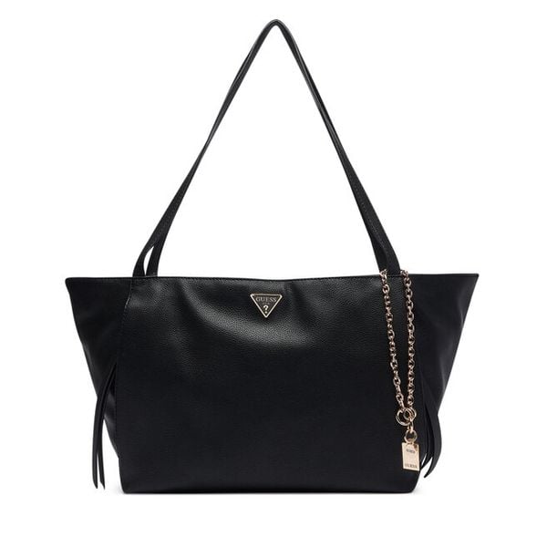 Torebka Guess. Czarne shopper bag Guess, bez dodatków. Za 634.99 zł.