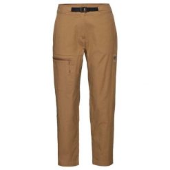 Spodnie Mammut Tamaro Pants Women Damskie. Brązowe spodnie sportowe damskie Mammut, l, bez wzorów, z bawełny, outdoorowe. Za 534.99 zł.