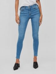Vila Jeansy Sarah 14084766 Niebieski Skinny Fit. Niebieskie jeansy damskie Vila. Za 119.99 zł.