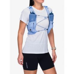Kamizelka biegowa damska Deuter Traick 5 SL. Niebieskie kamizelki damskie Deuter, xs, bez wzorów, bez kaptura. Za 545.99 zł.