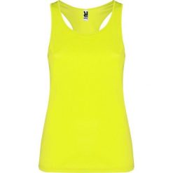 Damska Kamizelka Sportowa Shura Top. Czerwone koszulki sportowe damskie ROLY, xl, bez wzorów, bez ramiączek. Za 45.99 zł.