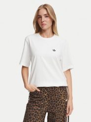 Adidas T-Shirt Essentials Loose KQ6722 Biały Regular Fit. Białe t-shirty damskie Adidas, l, bez wzorów, z bawełny, bez kołnierzyka. Za 109.99 zł.