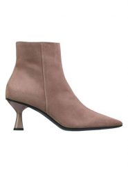 Högl Skórzane botki w kolorze beżowym rozmiar: 41. Brązowe botki damskie Högl, eleganckie, bez obcasa, na szpilce, bez zapięcia. Za 468.95 zł.