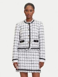 KARL LAGERFELD Marynarka A3W14038 Écru Regular Fit. Marynarki i żakiety damskie KARL LAGERFELD, bez wzorów, z syntetyku. Za 1,299.00 zł.