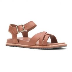 Buty eleganckie damskie Kamik Sadie. Brązowe obuwie trekkingowe damskie Kamik, z materiału, bez zapięcia. Za 365.75 zł.