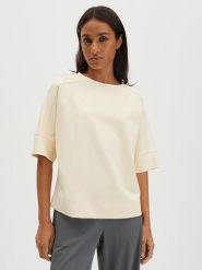 Someday Bluza w kolorze beżowym rozmiar: 40. Brązowe bluzy damskie someday., bez wzorów, bez kaptura. Za 129.95 zł.