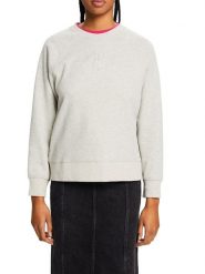 ESPRIT Bluza w kolorze szarym rozmiar: M. Szare bluzy damskie ESPRIT, m, bez wzorów, z bawełny, bez kaptura. Za 137.95 zł.