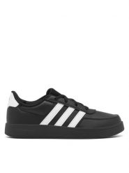 Adidas Sneakersy BREAKNET 2.0 K HP8961. Czarny. Czarne buty sportowe chłopięce Adidas, ze skóry, bez zapięcia. Za 199.99 zł.