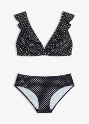 Bikini (2 części). Czerwone bikini bonprix, bez wzorów. Za 109.99 zł.