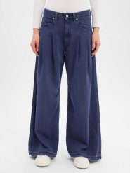 BOSS Orange Dżinsy workowate - slouchy Kobiety Jeansy niebieski, 29-32. Niebieskie jeansy damskie BOSS Orange. Za 599.95 zł.