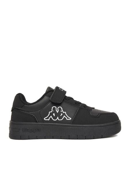 Kappa Sneakersy CEO-SS24-3C001(IV)CH Czarny. Czarne buty sportowe chłopięce Kappa, ze skóry, bez zapięcia. Za 139.99 zł.