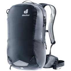 Plecak rowerowy deuter Race 16 l. Czarne plecaki Deuter, bez wzorów. Za 379.99 zł.